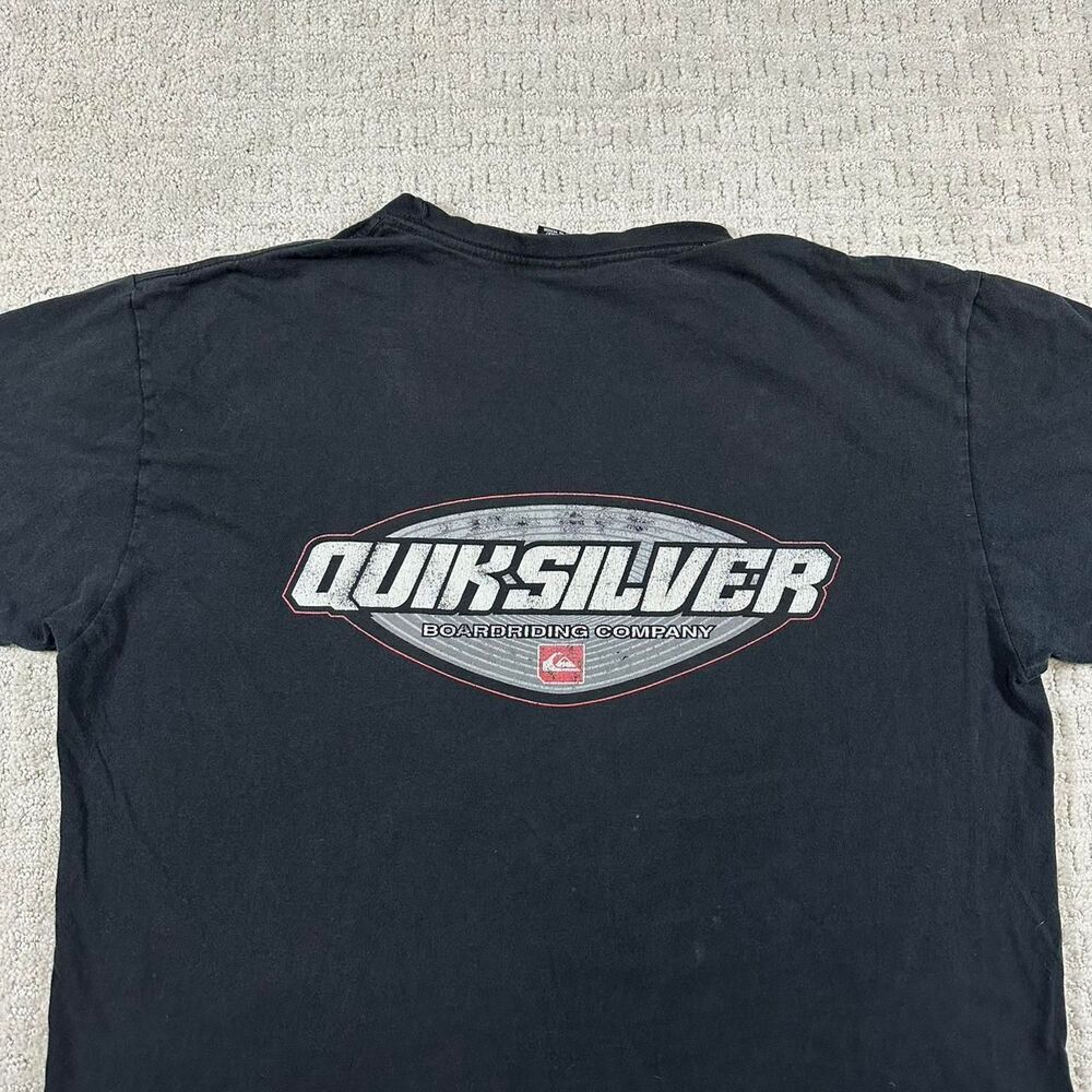 Quiksilver Men's Black T-shirt